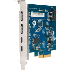 HP Thunderbolt 3 PCIe 2-port I, O Card 3UU05AA - zdjęcie poglądowe 1