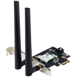 Karta sieciowa Wi-Fi ASUS PCE-AXE5400 - PCI-E, Wi-Fi 6E (802.11ax), Bluetooth 5.2, WPA3, OFDMA, MU-MIMO