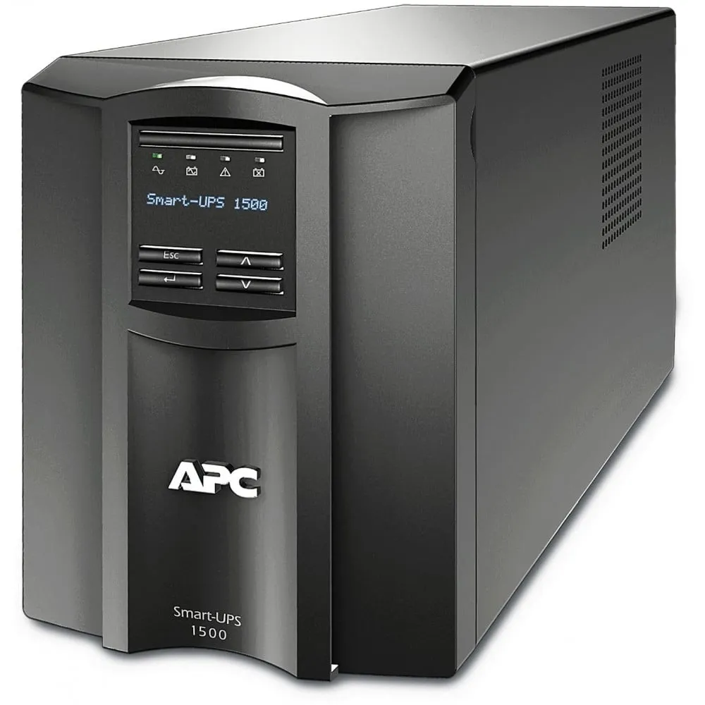 Zasilacz awaryjny UPS APC Smart-UPS SMT1500IC, Tower, 1500VA|1000W, 8 x IEC C13, 1 x RJ-45, 1 x USB | Sklep ITnes.pl, IT for BUS