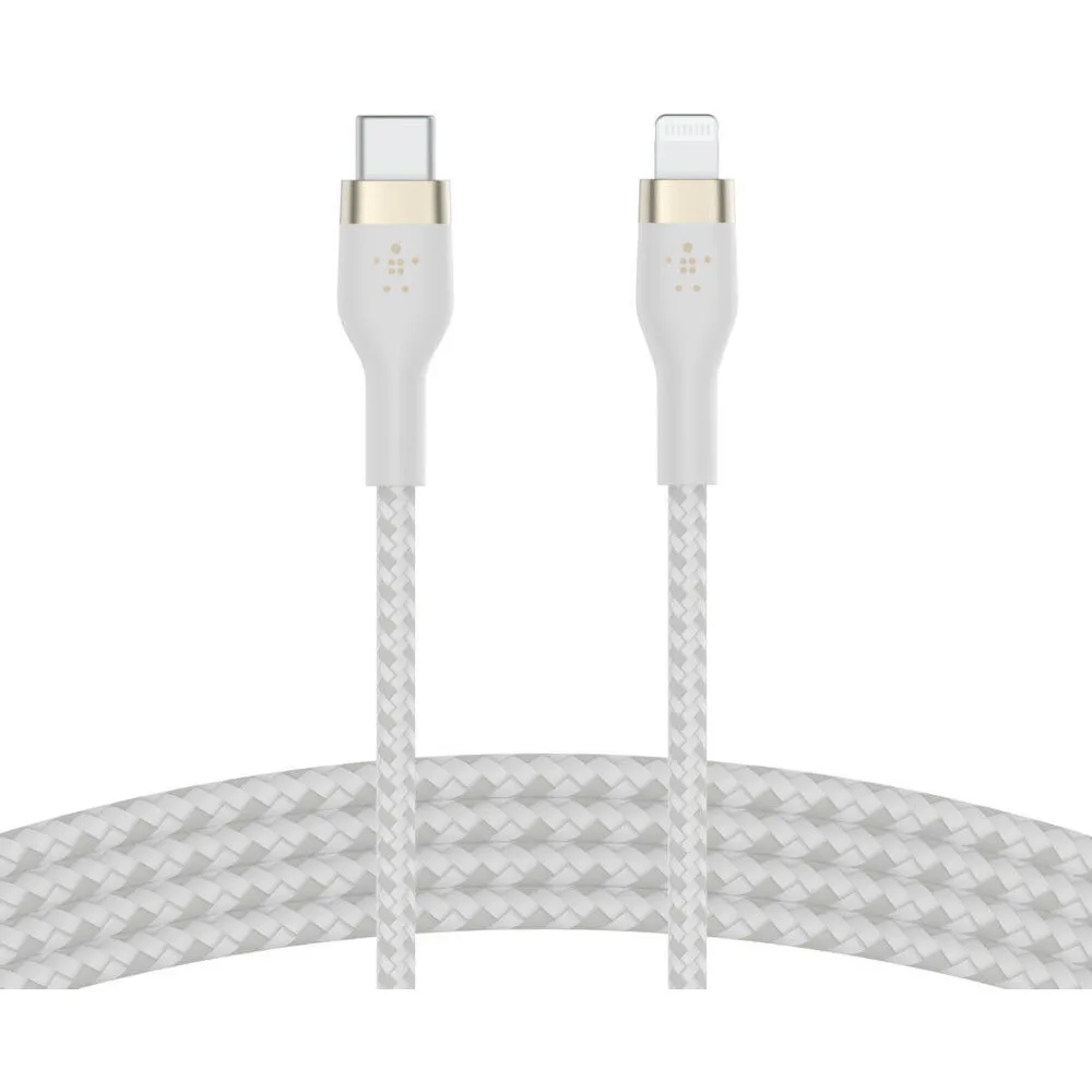 Kabel Belkin USB-C, Lightning CAA011BT1MWH - zdjęcie poglądowe 3