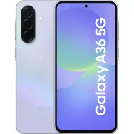 Smartfon Samsung Galaxy A36 SM-A366BLVBEUE, Snapdragon 6 Gen 3, 6,7" 2340x1080, 128GB, 6GB, 5G, Fioletowy, 50+8Mpix, Android, 2C