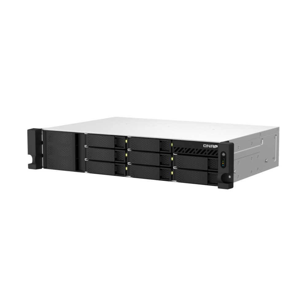 Serwer NAS QNAP Rack TS-864EU-8G - Rack (2U)/Intel Celeron Processor N5095 (4M Cache, up to 2.90 GHz)/8 GB RAM/8 wnęk/3DtD