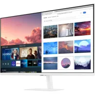 Monitor Samsung Smart LS32AM703UUXEN, 32", 3840x2160 (4K), 60Hz, VA, HDR, 8 ms, USB-C, Biały | Sklep ITnes.pl, IT for BUSINESS