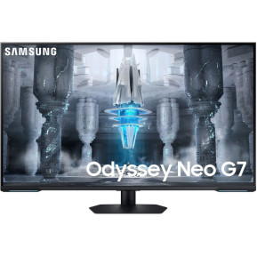 Monitor Samsung Odyssey Neo G7 G70NC LS43CG700NUXEN - 43", 3840x2160 (4K), 144Hz, VA, FreeSync, 1 ms, Czarny - zdjęcie 7