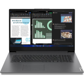 Laptop Lenovo V17 G3 IAP 82U10027PB - i7-1255U, 17,3" Full HD IPS, RAM 16GB, SSD 512GB, Szary, Windows 11 Pro, 3 lata On-Site - zdjęcie 9