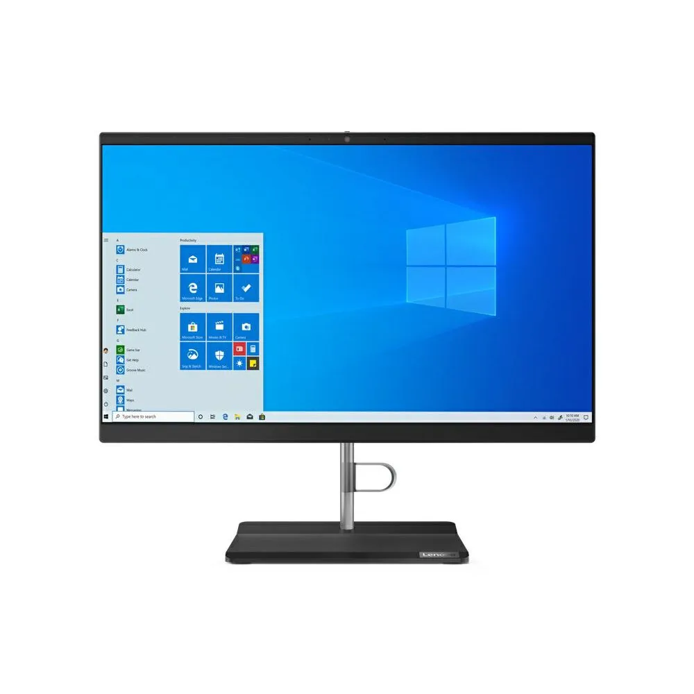 Komputer All-in-One Lenovo V50a 24IMB 11FJ00GNPB, i5-10400T, 23,8" FHD IPS, 8GB, 256GB, Czarny, WiFi, Win10 Pro, 1 rok OS | Skle