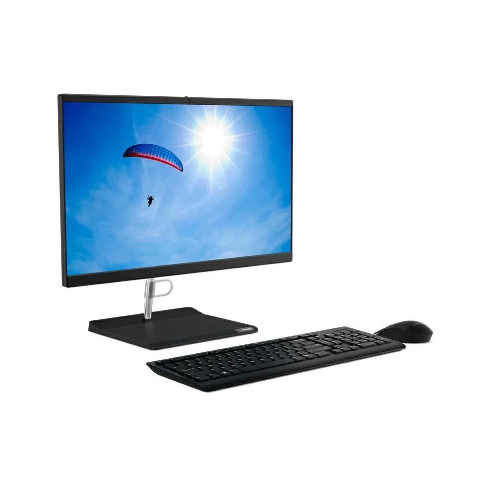 Komputer All-in-One Lenovo V50a 24IMB 11FJ00GNPB - i5-10400T/23,8" FHD IPS/RAM 8GB/SSD 256GB/Czarny/WiFi/Windows 10 Pro/1 rok OS - zdjęcie