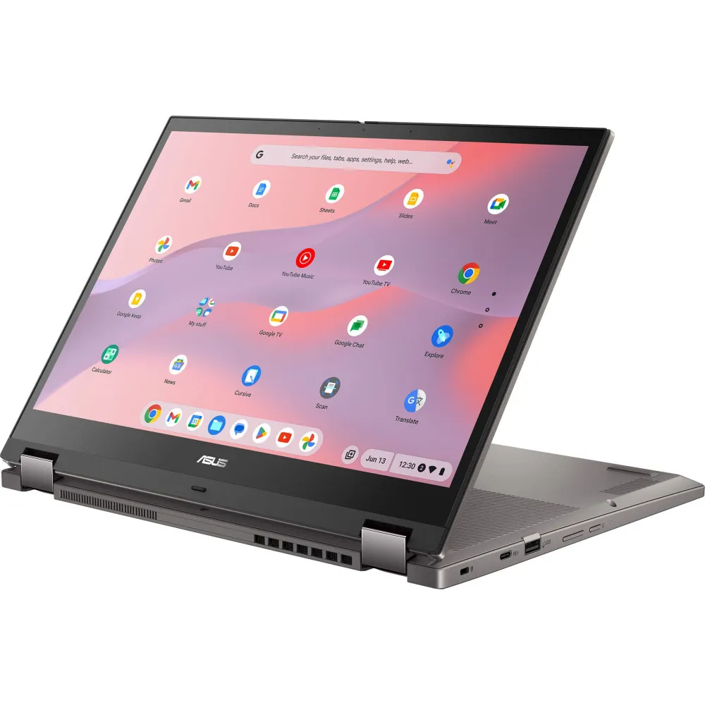 Laptop ASUS Chromebook Vibe Flip CX3401 90NX05R1-M006S0 CX3401FBA-LZ0189 - i3-1215U/14" WUXGA MT/RAM 8GB/128GB/Zinc/ChromeOS/3OS - zdjęcie