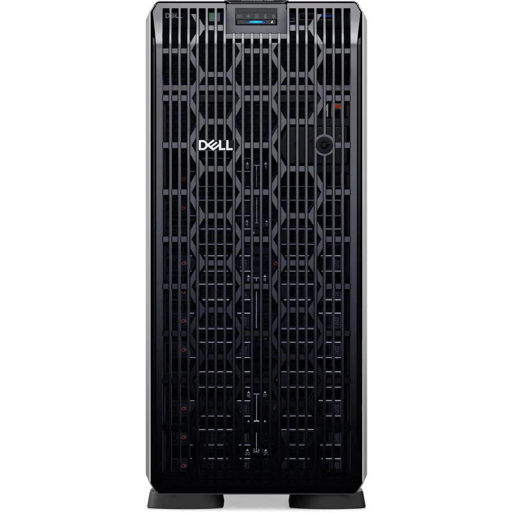 Serwer Dell PowerEdge T560 EMEA_PET560SPL4, Tower, Intel Xeon Scalable 4514Y, 32GB, 1x(1x480GB), 2xLAN, 3 lata On-Site NBD | Skl