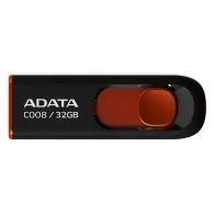 Pendrive ADATA C008 32GB USB 2.0 AC008-32G-RKD - Czarny, Czerwony