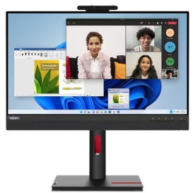 Monitor Lenovo ThinkCentre Tiny-In-One 24 Gen 5 12NAGAT1EU - 23,8"/1920x1080 (Full HD)/60Hz/IPS/6,000 ms/pivot/kamera/Czarny