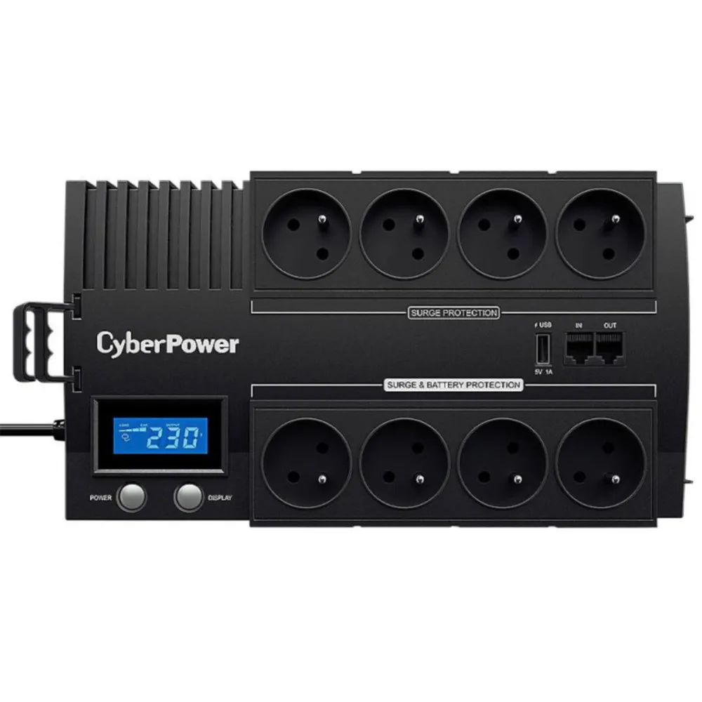 Zasilacz awaryjny UPS CyberPower Brics LCD BR1200ELCD, 1200VA|720W, topologia Line-interactive | Sklep ITnes.pl, IT for BUSINESS