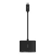 Adapter Belkin USB-C, VGA z opcją zasilania (60 W) AVC001BTBK - zdjęcie poglądowe 2