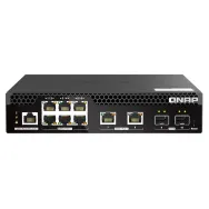 Switch zarządzalny QNAP QSW-M2106PR-2S2T, 6x 2.5GbE RJ45, 2x 10GbE RJ45, 2x 10GbE SFP+, PoE+ 90W | Sklep ITnes.pl, IT for BUSINE