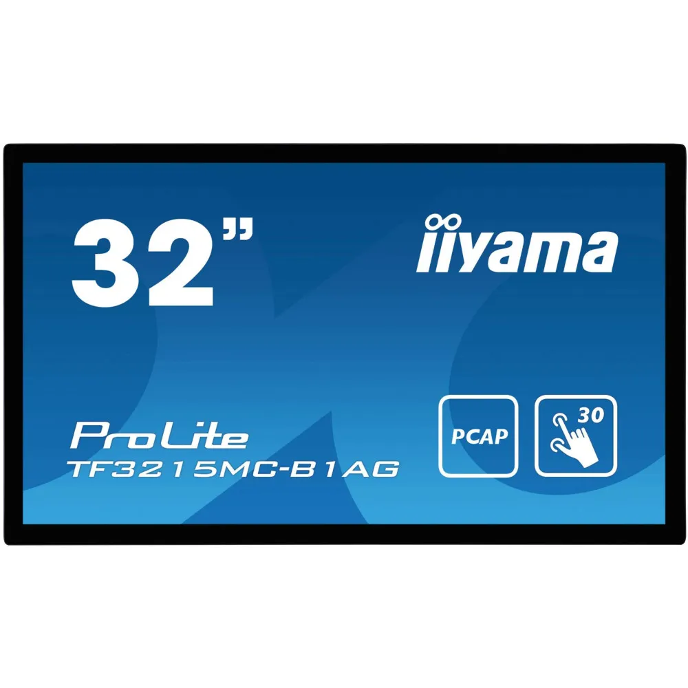 Monitor iiyama ProLite Touch Open Frame TF3215MC-B1AG, 31,5", 1920x1080 (FHD), 60Hz, AMVA3, 8 ms, MT, Czarny | Sklep ITnes.pl, I