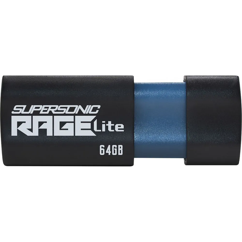 Pendrive Patriot Supersonic Rage Lite 64GB - Czarny - PEF64GRLB32U | Sklep ITnes.pl - IT for BUSINESS