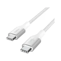 Kabel Belkin BoostCharge USB-C do USB-C Cable 240W CAB015BT1MWH, 2m, USB 2.0, Biały | Sklep ITnes.pl, IT for BUSINESS