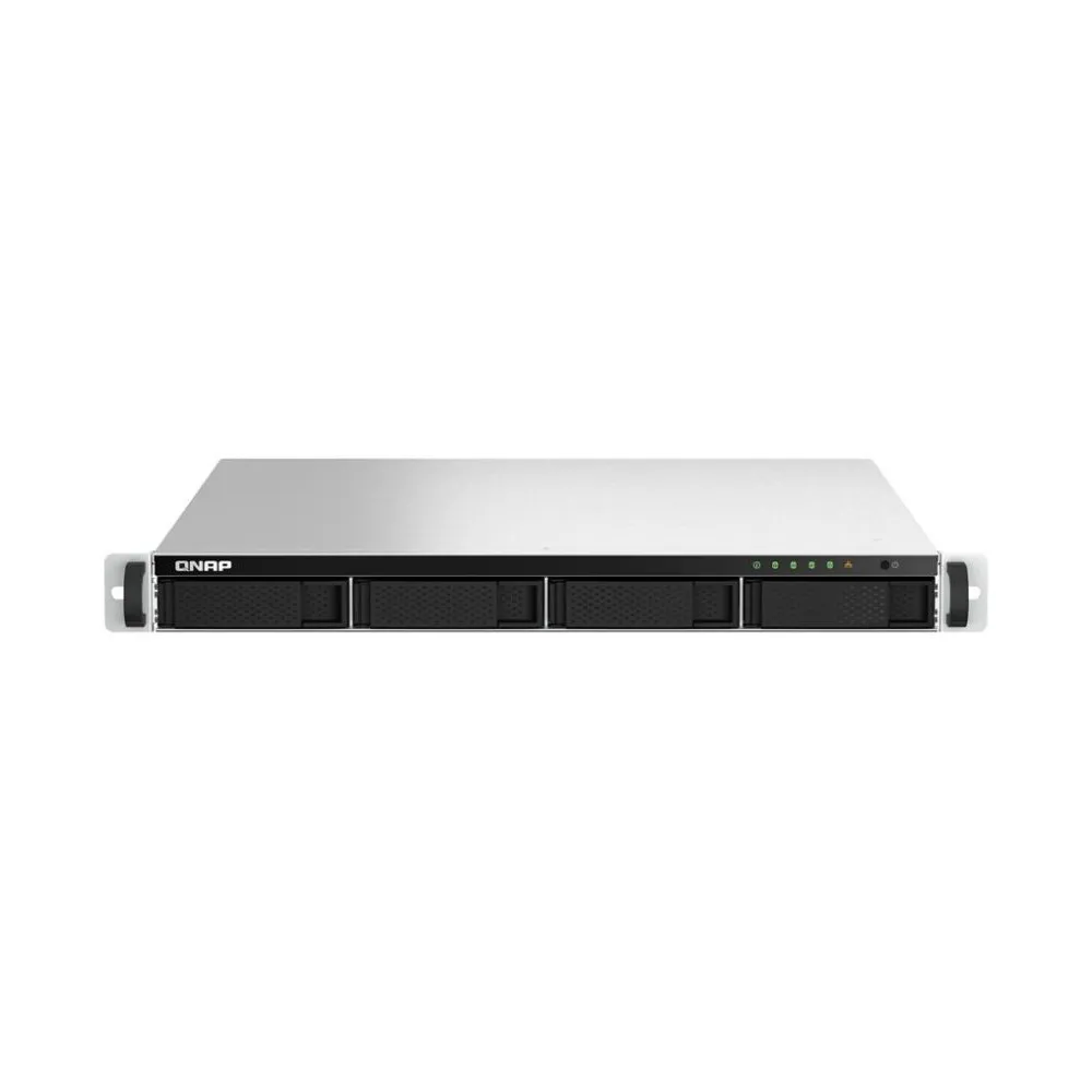 Serwer NAS QNAP Rack TS-464U-B8W, Rack (1U), Intel Celeron N5105, N5095, 8GB RAM, 32TB, 4 wnęki, 3 lata Carry-in | Sklep ITnes.pl, IT for BUSINESS