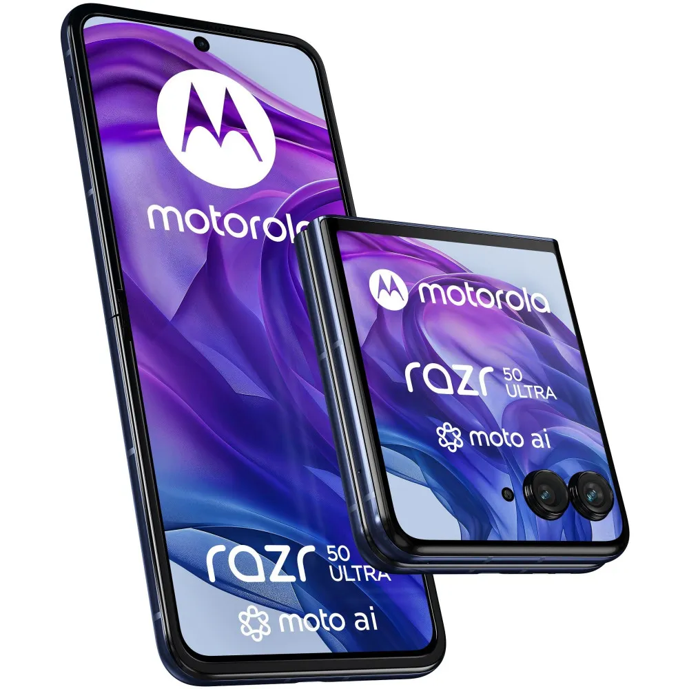 Smartfon Motorola Razr 50 Ultra PB1T0002PL, Snapdragon 8s Gen 3, 6,9" 2640x1080, 512GB, 12GB, 5G, Granatowy, 50+32Mpix, Android,