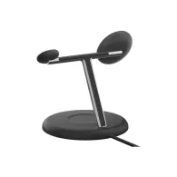 Ładowarka indukcyjna Belkin BoostCharge Pro Qi2 3-in-1 MagSafe Tilting Charging Stand 15W WIZ023VFBK - Czarna