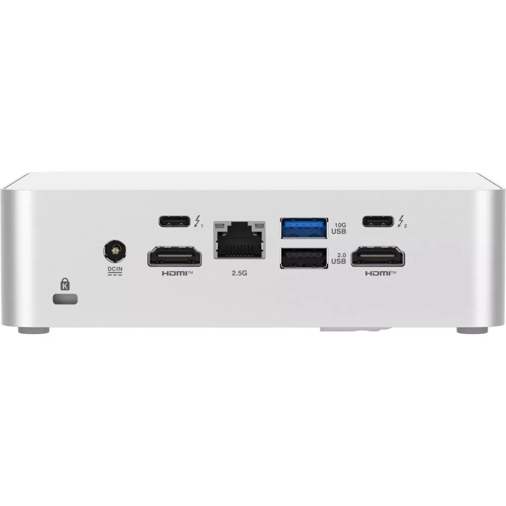 Zdjęcie produktu Komputer ASUS NUC 15 Pro+ Kit 90AR00P3-M0003021ZR - Mini Desktop/Core Ultra 5 225H/RAM 16GB/SSD 2TB/Wi-Fi/3 lata Carry-in