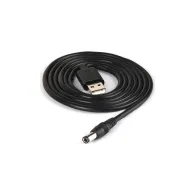 Kabel zasilający Unitek USB-A / DC 5.5/2.5mm 9V Y-C4046BK, 1,5 m, Czarny | Sklep ITnes.pl, IT for BUSINESS