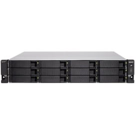 Serwer NAS QNAP Rack TS-H1283XU-RP-E2136-32G - Rack (1U)/Intel Xeon E-2136/12 wnęk/hot-swap