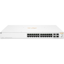 Switch zarządzalny HPE Aruba Instant On 1930 JL684A - 24x 100|1000Mbps RJ45, 4x 1|10Gbps SFP+, POE+ 370W