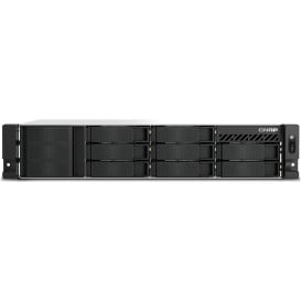 Serwer NAS QNAP Rack TS-855EU-42EZ - Rack (2U)/Intel Atom C5125/64 GB RAM/16 TB/8 wnęk/3 lata Carry-in