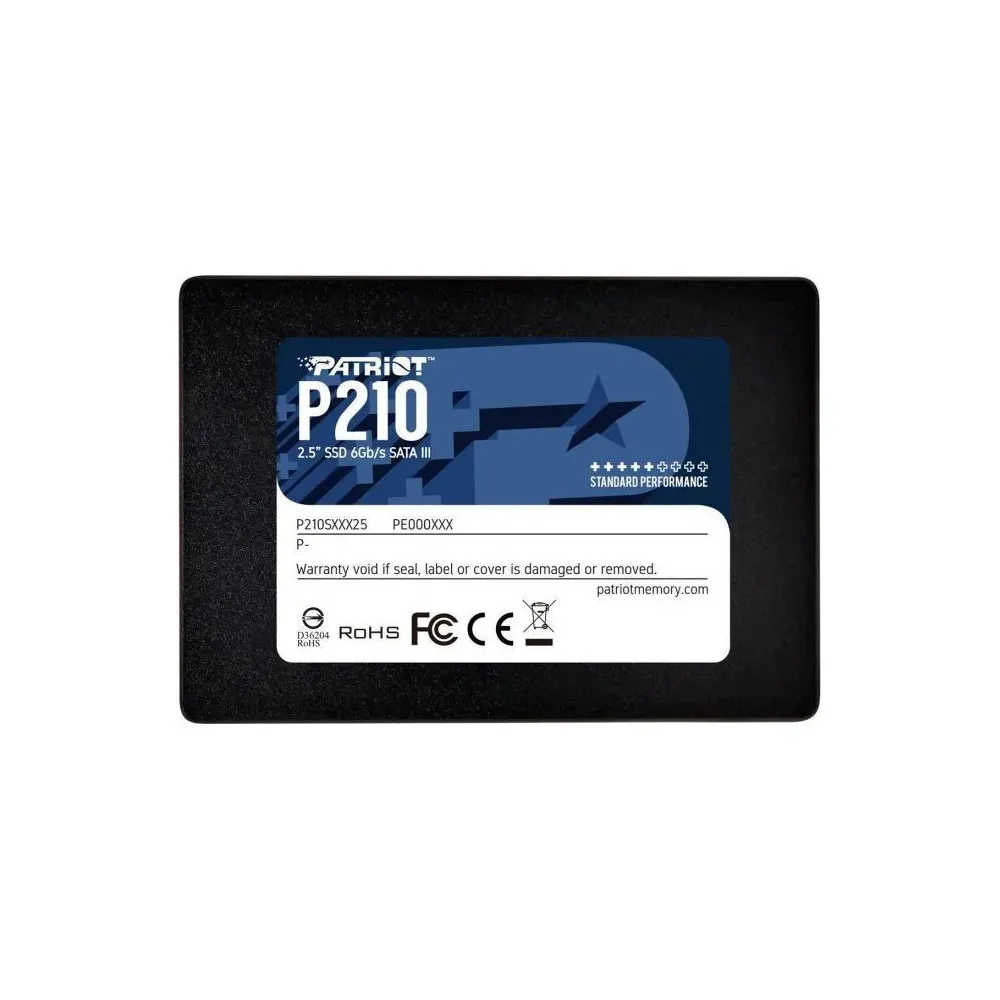 Dysk SSD 2TB SATA 2,5" Patriot P210 P210S2TB25, 2,5", SATA III, 520-430MBps | Sklep ITnes.pl, IT for BUSINESS