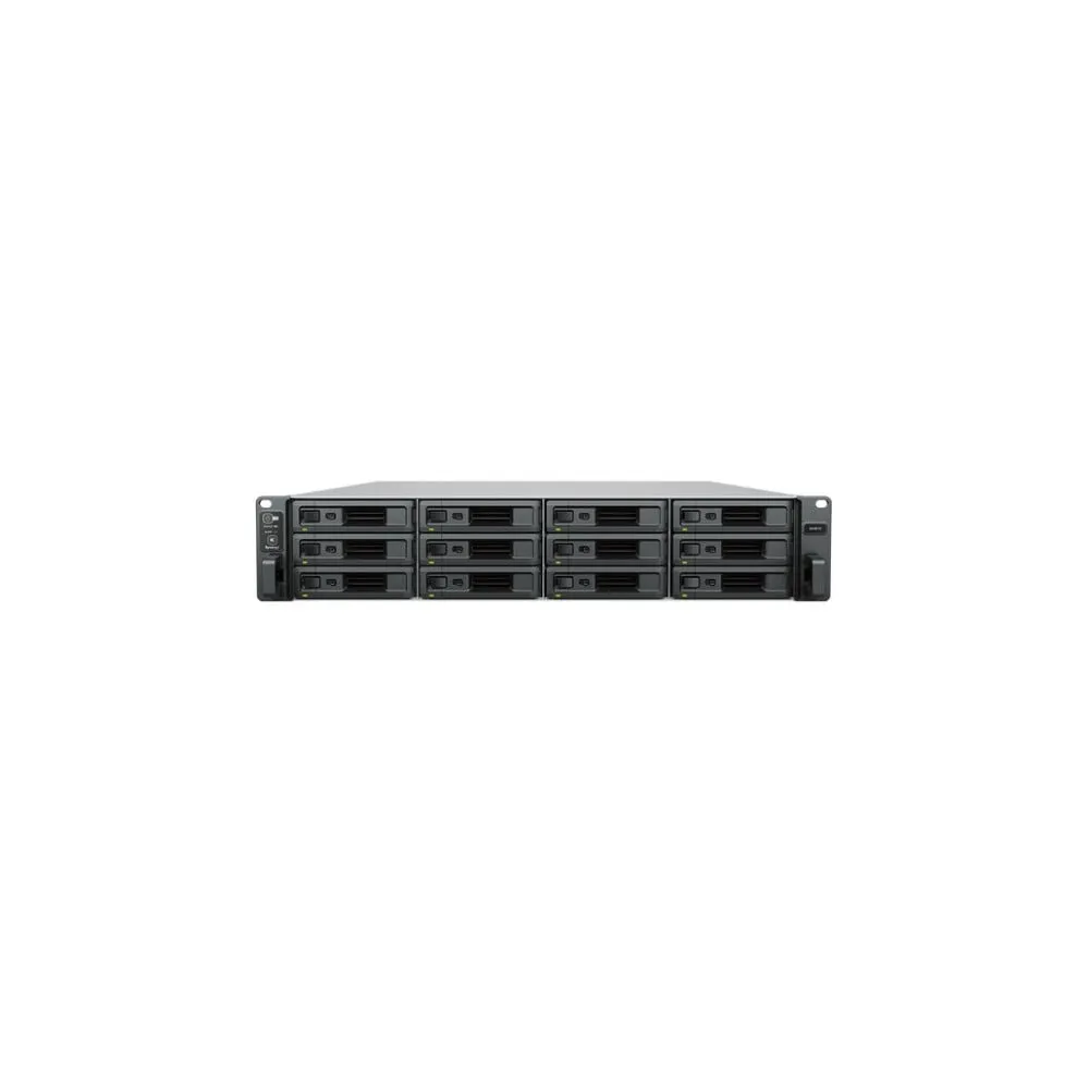 Serwer NAS Synology Rack SA SA3410 - Rack (2U)/Intel Xeon D-1541/16 GB RAM/12 wnęk/5 lat Carry-in - zdjęcie