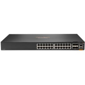 Switch zarządzalny HPE Aruba 6200F JL724A - 24x 100|1000Mbps RJ45, 4x 1|10Gbps SFP+