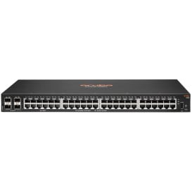 Switch zarządzalny HPE Aruba 6100 JL676A - 48x 100|1000Mbps RJ45, 4x 1|10Gbps SFP+