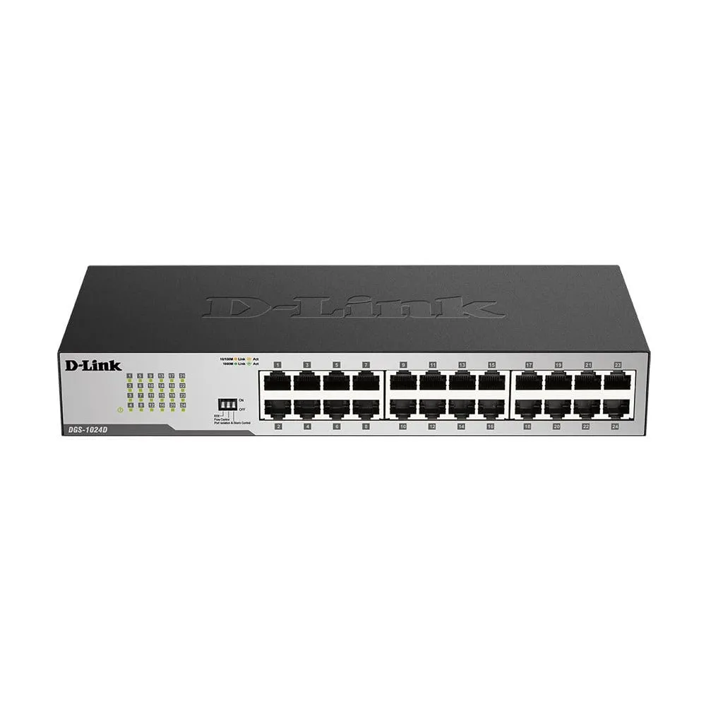 Switch niezarządzalny D-Link DGS-1024D/E, Desktop, 24 x LAN 10|100|1000Mbps | Sklep ITnes.pl, IT for BUSINESS