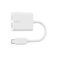 Adapter Belkin RockStar USB-C Audio Charge Adapter F7U081BTWH | Sklep ITnes.pl, IT for BUSINESS