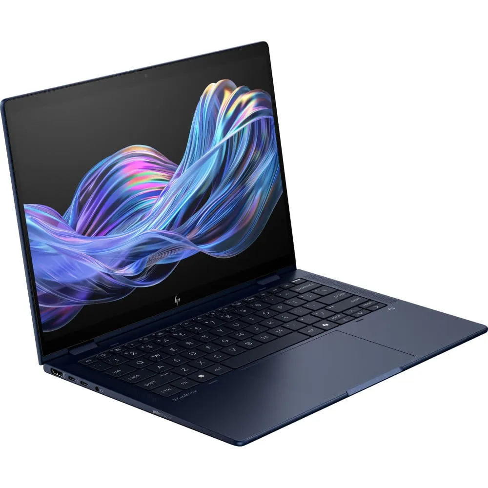 Laptop HP EliteBook X Flip G1i 14 B9ZX8ET - Core Ultra 7 258V/14" WQXGA IPS MT/RAM 32GB/SSD 512GB/Granatowy/Windows 11 Pro/3OS - zdjęcie