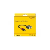 Adapter Delock 65207 DisplayPort 1.4 do HDMI, 4K 60 Hz, 20 cm | Sklep ITnes.pl, IT for BUSINESS