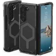Etui ochronne na smartfon UAG Plyo Pro do Samsung Galaxy Fold 5 z modułem magnetycznym 21421511313A, Przezroczyste, Szare | Skle
