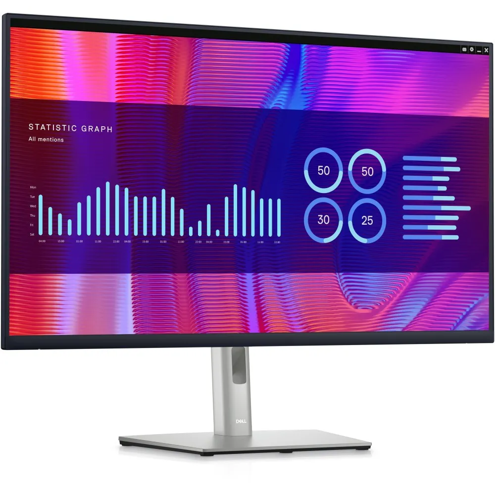 Zdjęcie produktu Monitor Dell P3223DE 210-BDGB - 31,5"/2560x1440 (QHD)/60Hz/IPS/5 ms/pivot/USB-C/Czarno-szary