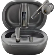 Słuchawki douszne bezprzewodowe Poly Voyager Free 60+ UC Carbon Black Earbuds BT700 7Y8H0AA - USB-C, Adapter USB-A