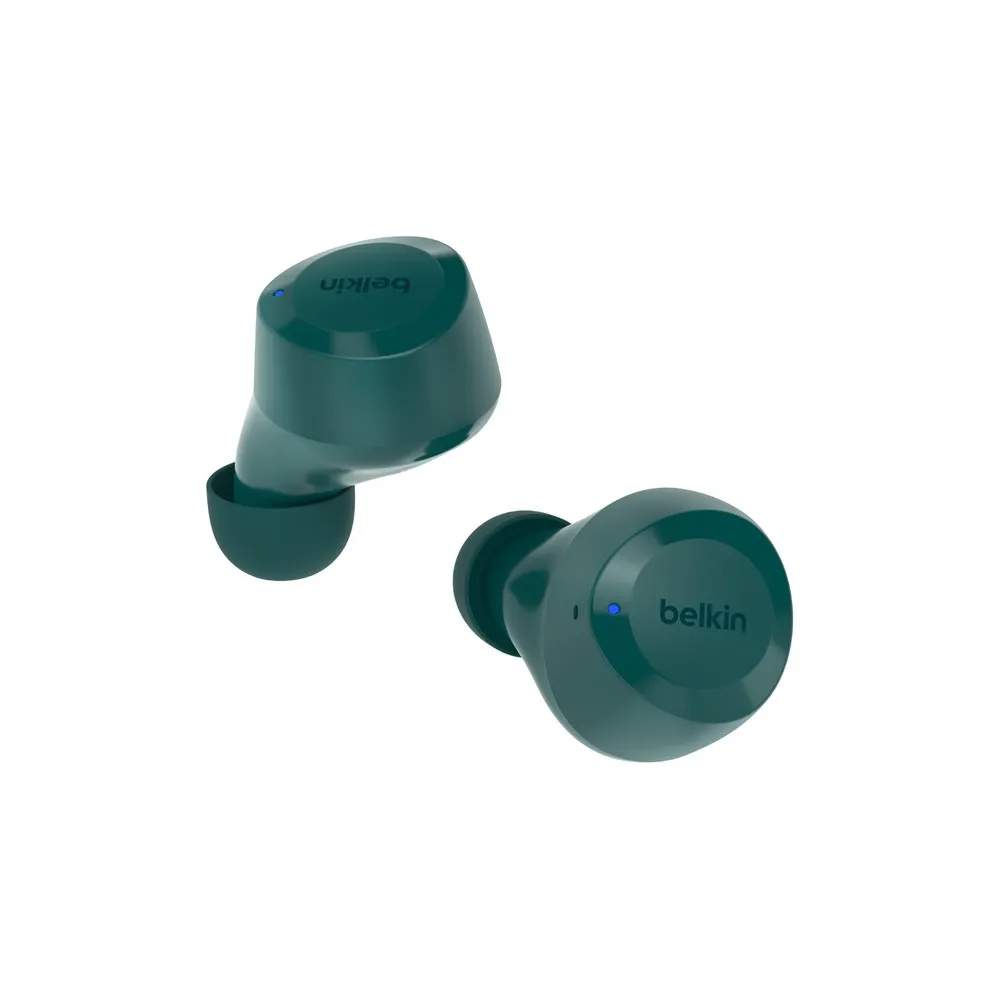Słuchawki bezprzewodowe douszne Belkin SoundForm Bolt AUC009BTTE - Zielone