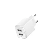 Ładowarka sieciowa Baseus Compact CCXJ010202 - 2x USB-A, 10.5W, 2A, Biała