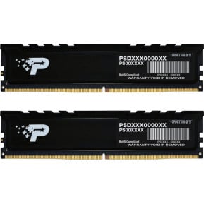 Pamięć RAM 2x16GB UDIMM DDR5 Patriot PSP532G5600KH1 - zdjęcie poglądowe 1