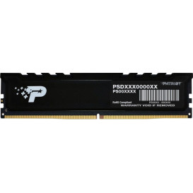 Pamięć RAM 1x16GB UDIMM DDR5 Patriot PSP516G560081H1 - 5600 MHz/CL46/Non-ECC/1,1 V