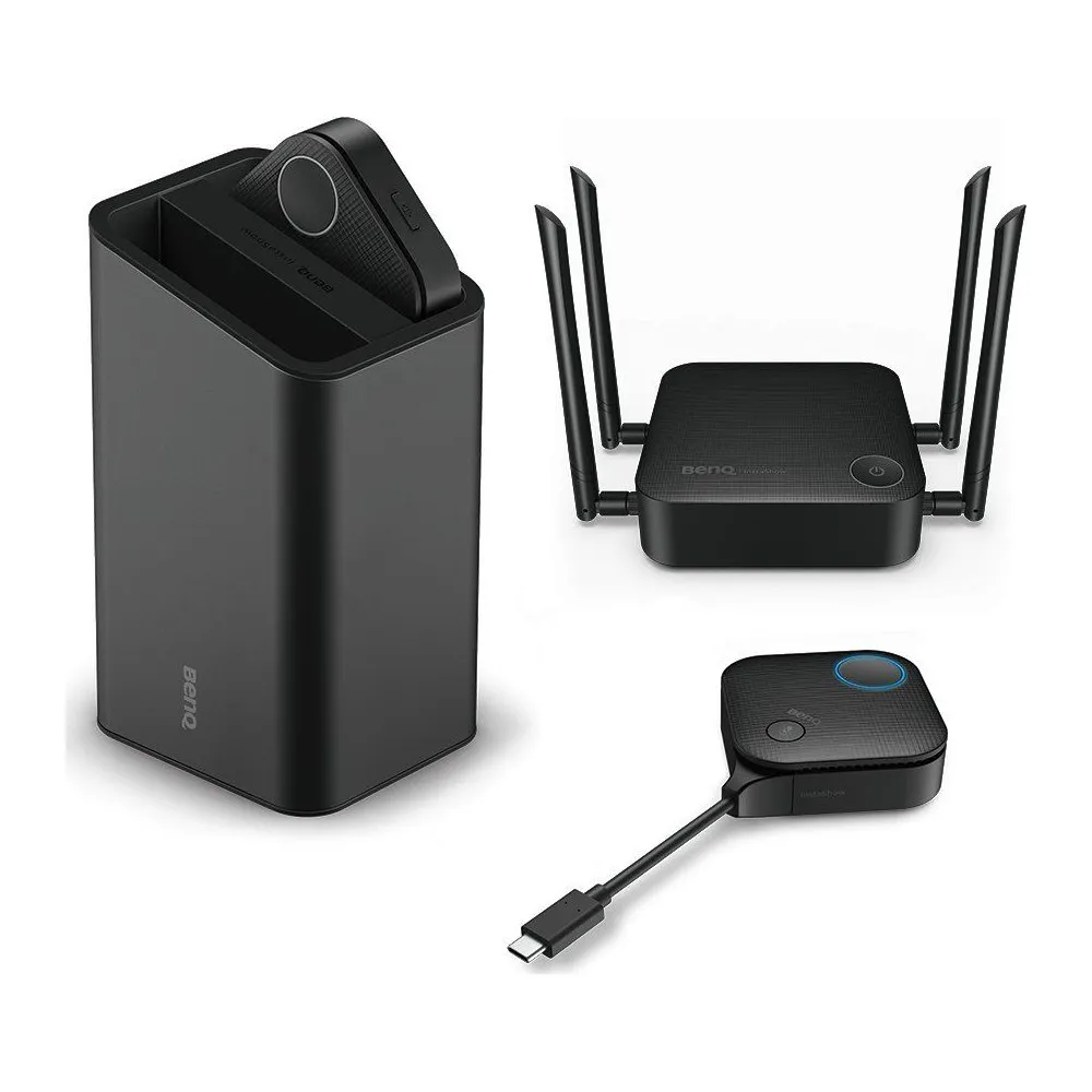 Zestaw do bezprzewodowej prezentacji BenQ InstaShow VS20 9H.JRS78.N1E - 1 x HDMI, 1 x USB-C, WLAN, WPA2