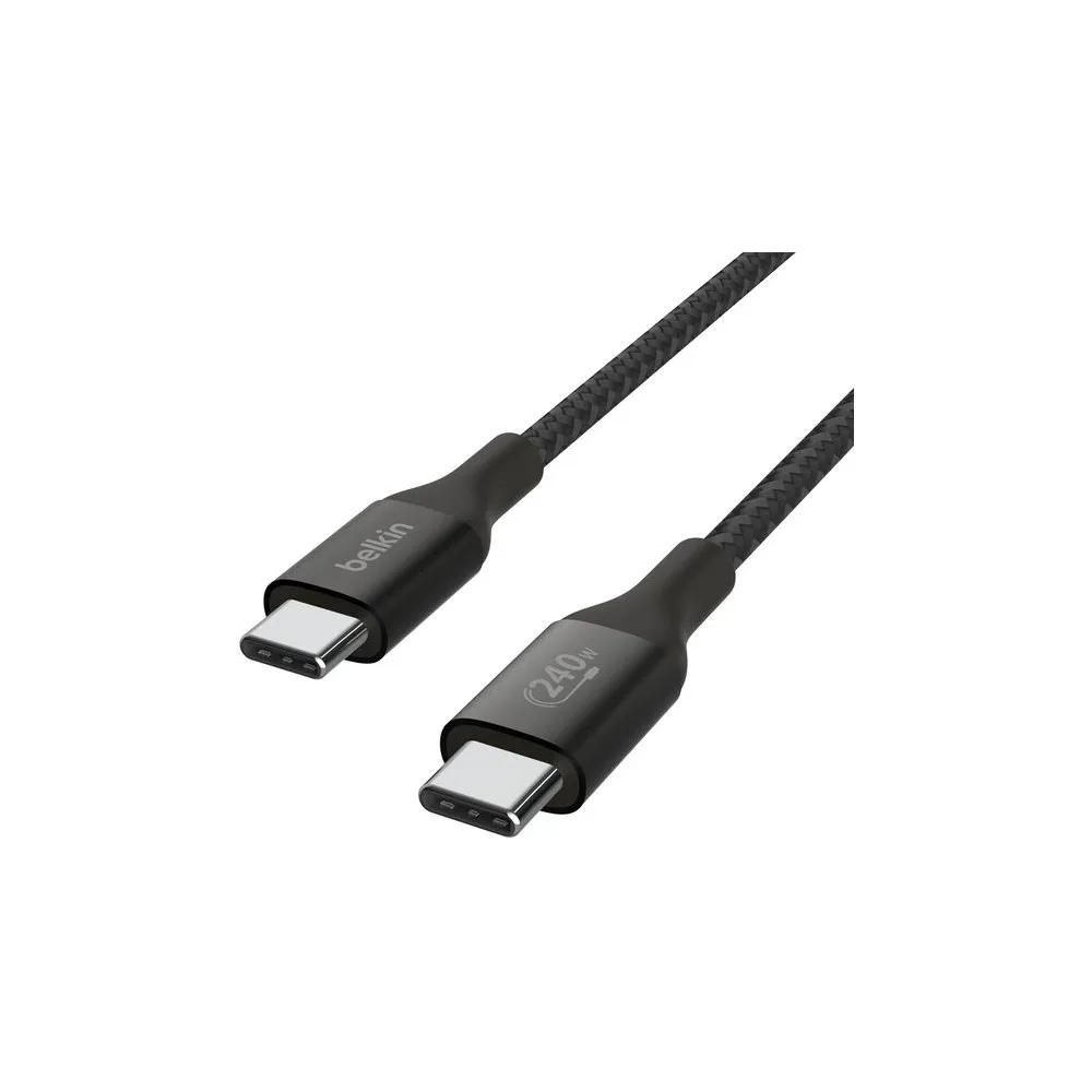 Kabel Belkin BoostCharge USB-C do USB-C Cable 240W CAB015BT1MBK, 1m, 240W, Czarny | Sklep ITnes.pl, IT for BUSINESS