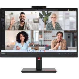 Monitor Lenovo ThinkVision T27hv-30 63D6UAT3EU - 27"/2560x1440 (QHD)/75Hz/IPS/6,000 ms/pivot/kamera/USB-C/Czarny