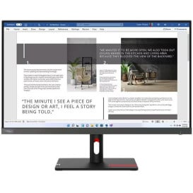 Monitor Lenovo ThinkVision S27i-30 63DFKAT4EU - 27"/1920x1080 (Full HD)/100Hz/IPS/6,000 ms/Czarny