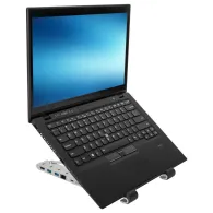 Podstawka pod laptopa Targus Portable Laptop Stand with Integrated Dock AWU100005GL - Srebrna
