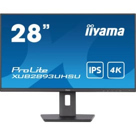 Monitor iiyama ProLite XUB2893UHSU-B5 - 28"/3840x2160 (4K)/60Hz/IPS/3,000 ms/pivot/Czarny